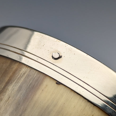 約 1900 年英國古董喇叭燒杯杯一對